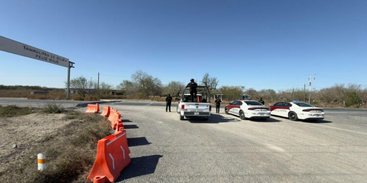 Mantiene Guardia Estatal vigilancia en accesos y principales avenidas de Reynosa
