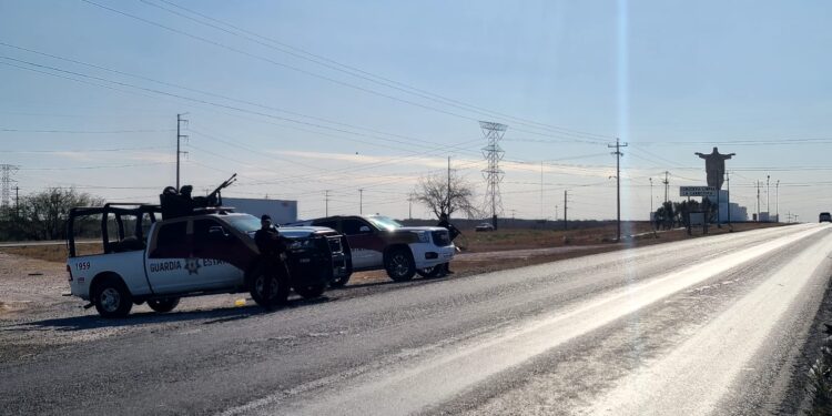 Mantiene Guardia Estatal vigilancia en accesos y principales avenidas de Reynosa