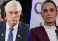 Díaz-Canel agradece a Claudia Sheinbaum por ayuda humanitaria de México