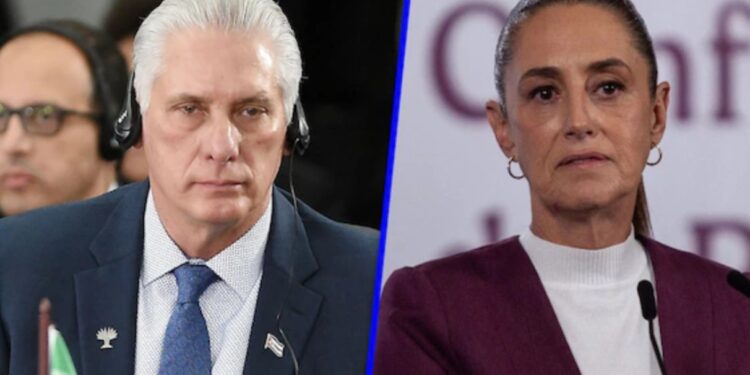 Díaz-Canel agradece a Claudia Sheinbaum por ayuda humanitaria de México