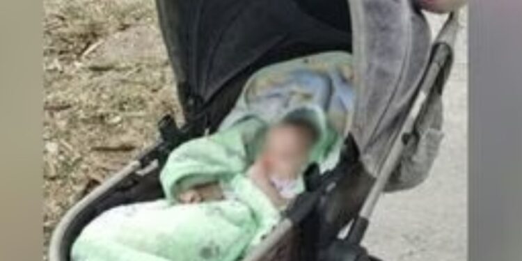 Abandonan a bebé de cinco meses en plaza de San Nicolás tras pelea de pareja