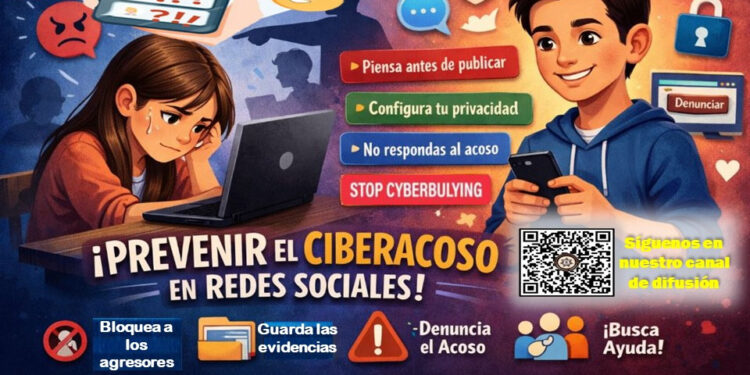 Seguridad Digital: La Guardia Estatal Cibernética emite recomendaciones contra el ciberacoso