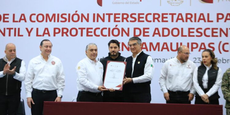 Instala Américo Comisión Para Prevenir y Erradicar el Trabajo Infantil en Tamaulipas