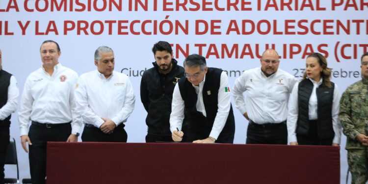 Instala Américo Comisión Para Prevenir y Erradicar el Trabajo Infantil en Tamaulipas