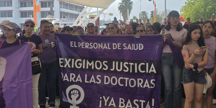 Justicia para las doctoras: El clamor central del 8 de marzo en Tamaulipas