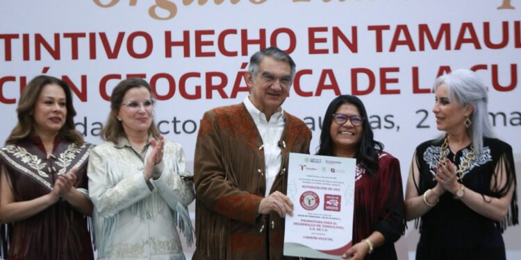 Tamaulipas está en su mejor momento: entregan distintivos a emprendedores e Indicación Geográfica de la Cuera Tamaulipeca