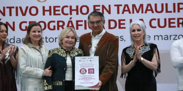 Tamaulipas está en su mejor momento: entregan distintivos a emprendedores e Indicación Geográfica de la Cuera Tamaulipeca
