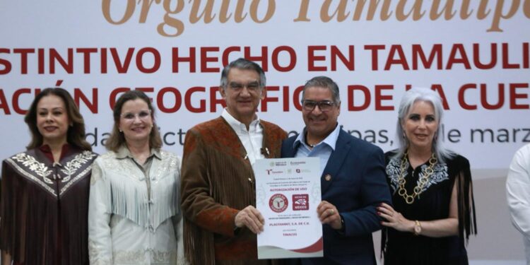 Tamaulipas está en su mejor momento: entregan distintivos a emprendedores e Indicación Geográfica de la Cuera Tamaulipeca