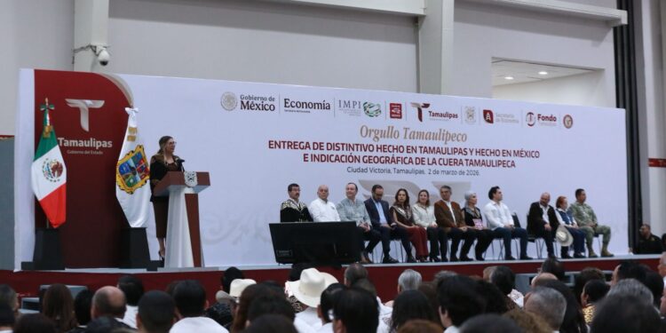 Tamaulipas está en su mejor momento: entregan distintivos a emprendedores e Indicación Geográfica de la Cuera Tamaulipeca