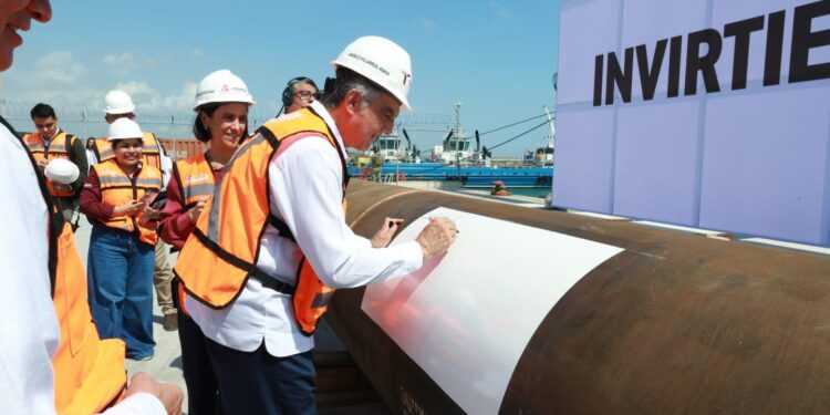 El futuro de Pemex está en Tamaulipas: arranca Campo Trión en Altamira