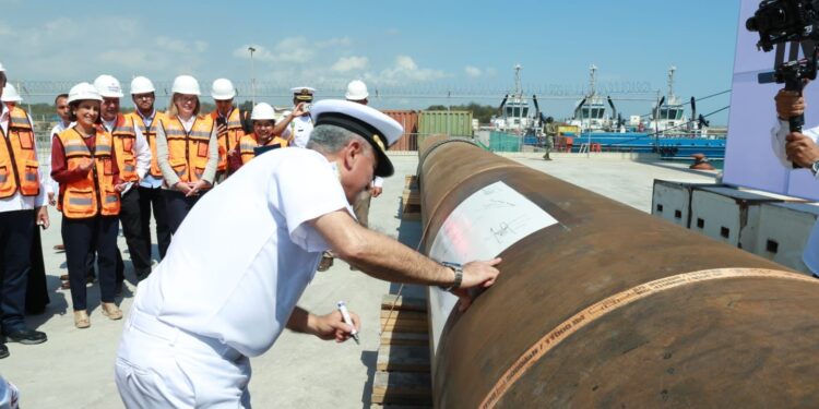 El futuro de Pemex está en Tamaulipas: arranca Campo Trión en Altamira
