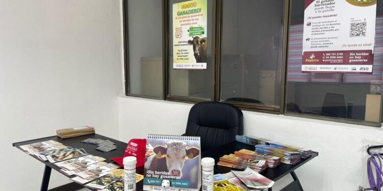 Inauguran Centro de Emergencias Sanitarias contra gusano barrenador