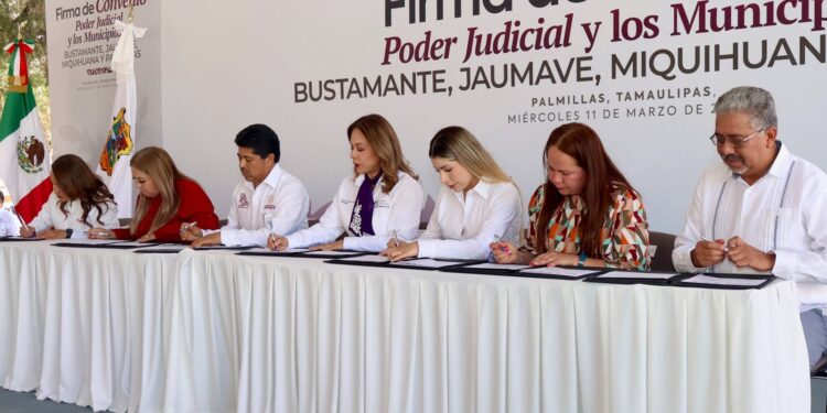 Firman IDPET y Poder Judicial convenio con municipios del altiplano para ampliar servicios de defensoría pública