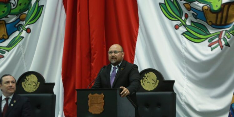 Recibe Congreso de Tamaulipas Cuarto Informe del gobernador Américo Villarreal