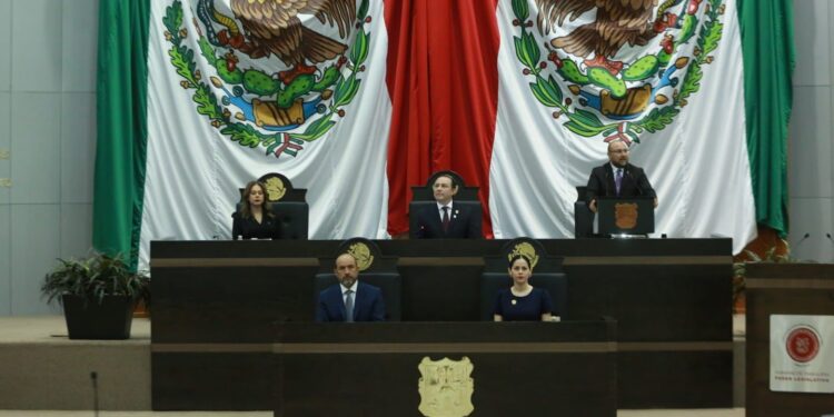 Recibe Congreso de Tamaulipas Cuarto Informe del gobernador Américo Villarreal