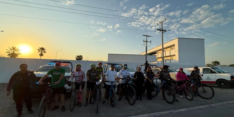 Acompaña Guardia Estatal rodada de César Vallejo rumbo a Ciudad Victoria