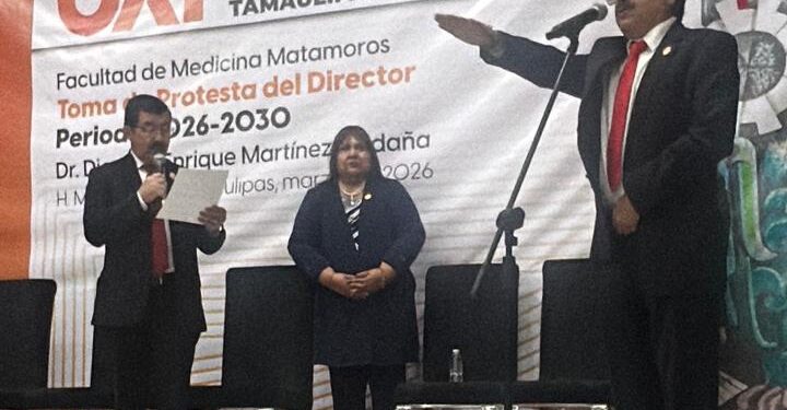 Inicia nueva gestión en la Facultad de Medicina Matamoros