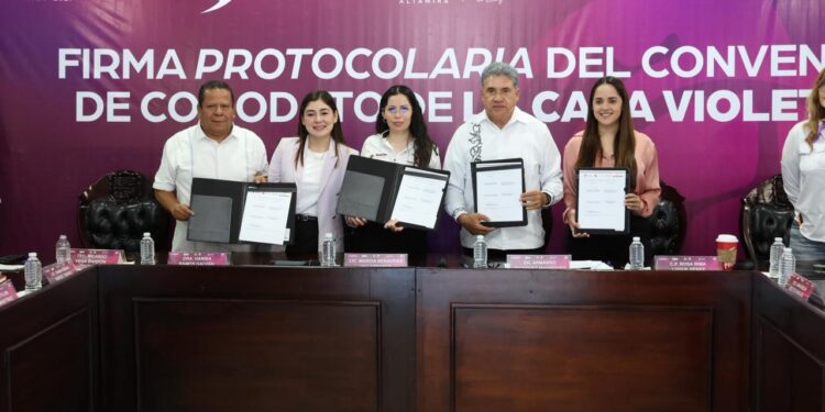 Formalizan convenio en comodato de Casa Violeta para fortalecer la atención a mujeres en Altamira