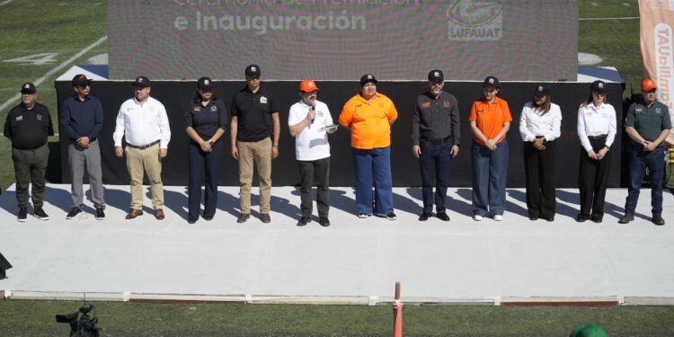 El rector Dámaso Anaya inaugura la temporada 2026 de la LUFAUAT