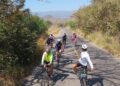 Brinda Guardia Estatal seguridad durante rodada ciclista en la carretera Tula–Ocampo