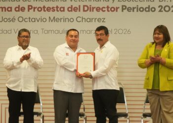 Rinde protesta director electo de la Facultad de Veterinaria de la UAT