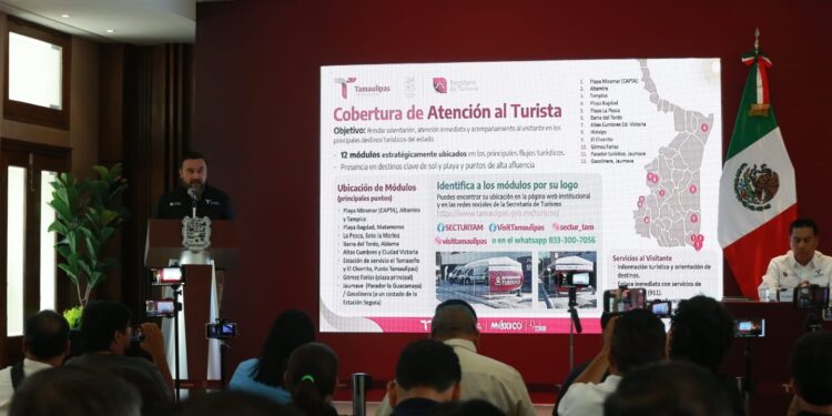 Presenta Américo operativo integral para Semana Santa 2026 en Tamaulipas