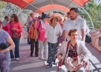 Fomenta Comisión de Parques la inclusión social con actividades recreativas para adultos mayores