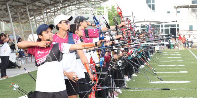 Busca Tamaulipas hacer historia en el tiro con arco rumbo a la Olimpiada Nacional 2026