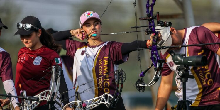 Busca Tamaulipas hacer historia en el tiro con arco rumbo a la Olimpiada Nacional 2026