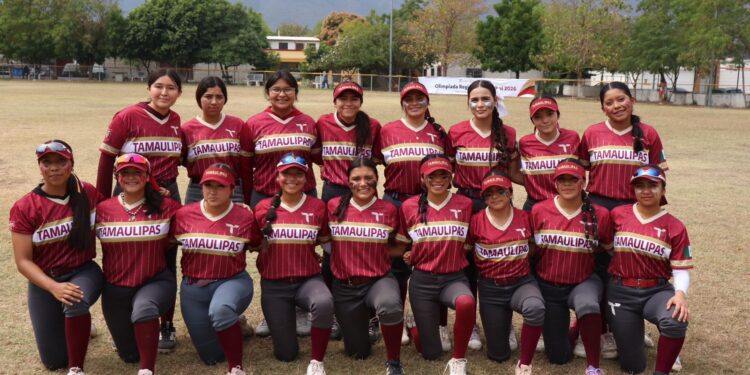 Con éxito realiza Tamaulipas el Regional de Softbol rumbo a la Olimpiada Nacional 2026