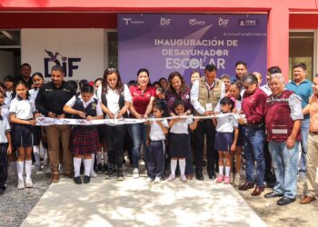 Abre DIF Tamaulipas nuevo desayunador escolar en comunidad rural de El Mante