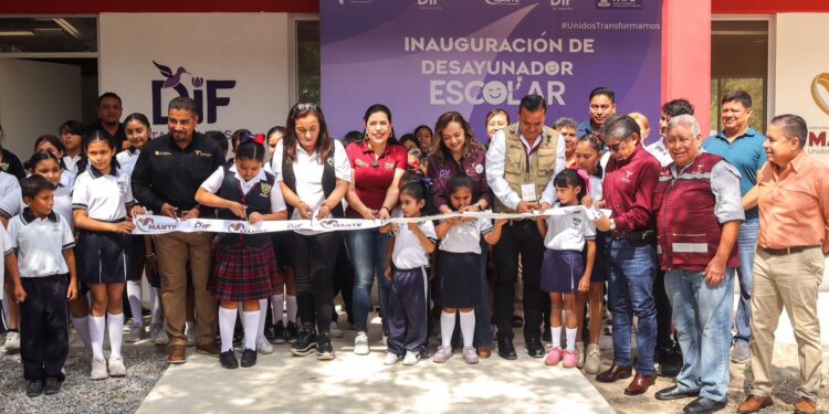 Abre DIF Tamaulipas nuevo desayunador escolar en comunidad rural de El Mante