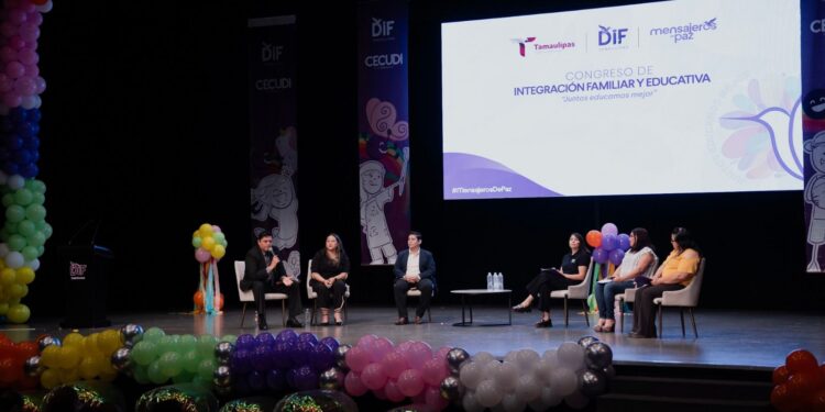 Realiza DIF Tamaulipas el Congreso de Integración Familiar y Educativa “Juntos Educamos Mejor”