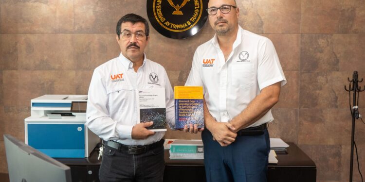 El rector Dámaso Anaya proyecta a la UAT como referente en Inteligencia Artificial en alianza con India