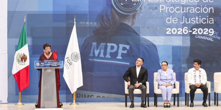 Asiste Américo Villarreal a la presentación del Plan Estratégico de Procuración de Justicia 2026-2029