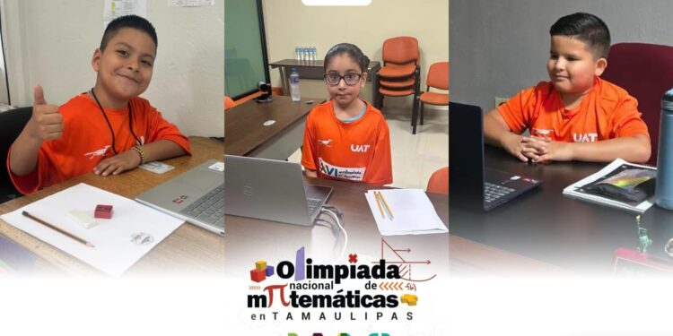 Talento tamaulipeco destaca en la Olimpiada Nacional de Matemáticas