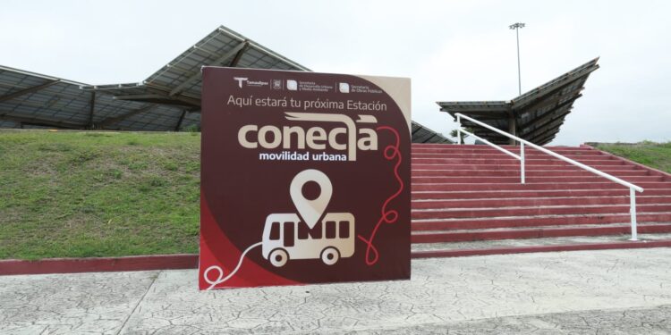 Supervisa gobernador unidades del nuevo sistema de transporte público de Tamaulipas