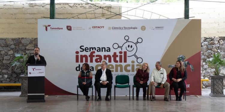 Fomenta COTACYT vocaciones científicas en la niñez tamaulipeca con la Semana Infantil de la Ciencia