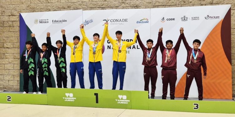 Celebra Tamaulipas 50 medallas en la Olimpiada Nacional 2026