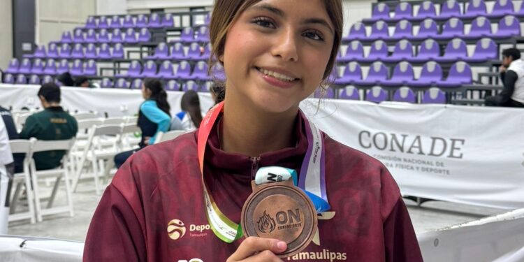 Siguen sumando medallas atletas tamaulipecos en la Olimpiada Nacional