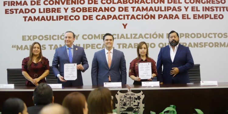 Impulsan ITACE y Congreso del Estado nuevas oportunidades de capacitación para las y los tamaulipecos