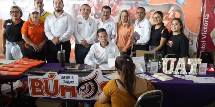 Participa la UAT en brigadas asistenciales del DIF Tamaulipas en Abasolo