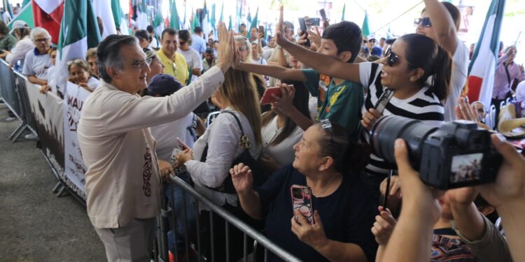 «Cuenta con el pueblo de Tamaulipas», expresa Américo Villarreal a Claudia Sheinbaum