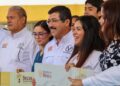 Encabeza el rector Dámaso Anaya entrega de becas a 493 estudiantes de la UAT