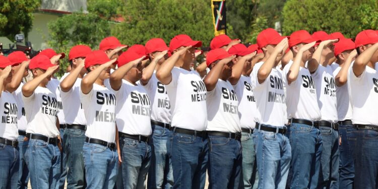 Gobierno de Tamaulipas honra la Batalla de Puebla con toma de protesta de jóvenes del SMN