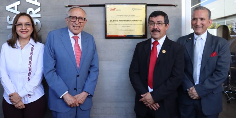 Confiere la UAT Doctorado Honoris Causa al secretario de Salud federal David Kershenobich
