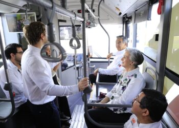 Pone en marcha Américo histórica modernización del transporte público en Tamaulipas