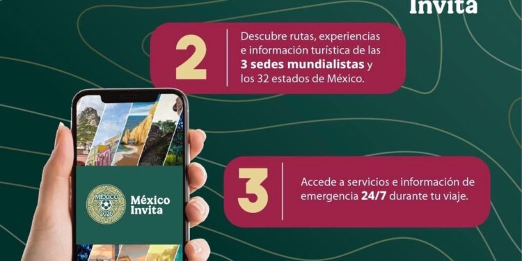 Presentan app “México Invita” para turistas en el Mundial