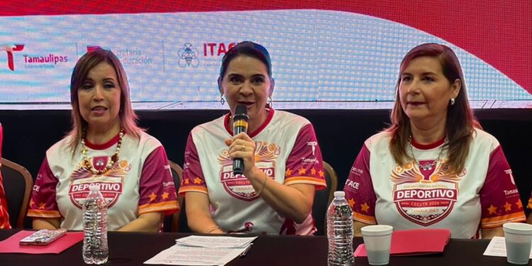Recibirá Tamaulipas más de 3 mil estudiantes del país en el XXII Encuentro Nacional Deportivo CECyTE 2026