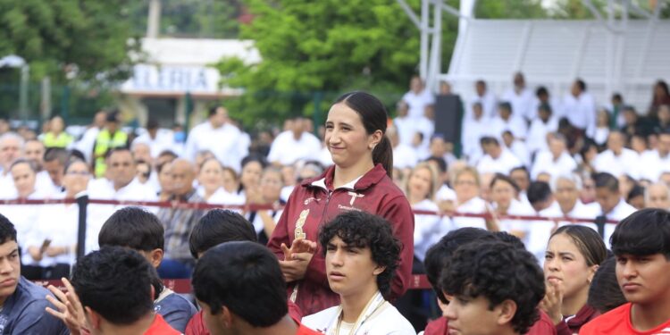 Reconoce Américo a las y los atletas tamaulipecos ganadores en la Olimpiada Nacional e impulsa infraestructura deportiva
